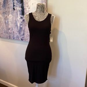 Guess black tank dress NEW - small - open knot back
